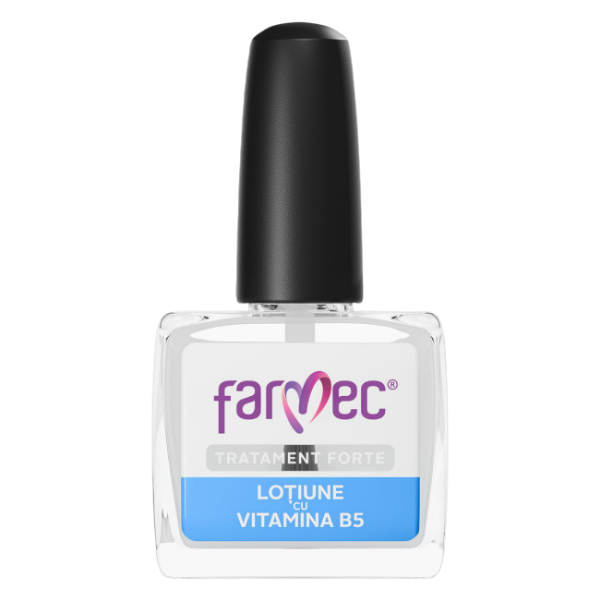 Lotiune cu Vitamina B5, Keratină și Complex Mineral MgCuZn, Farmec Tratament Forte | 11 ml — poza produs 1/2