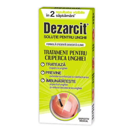 Poza produs ZDROVIT DEZARCIT SOLUTIE TRATAMENT PENTRU CIUPERCA UNGHIEI 5ML