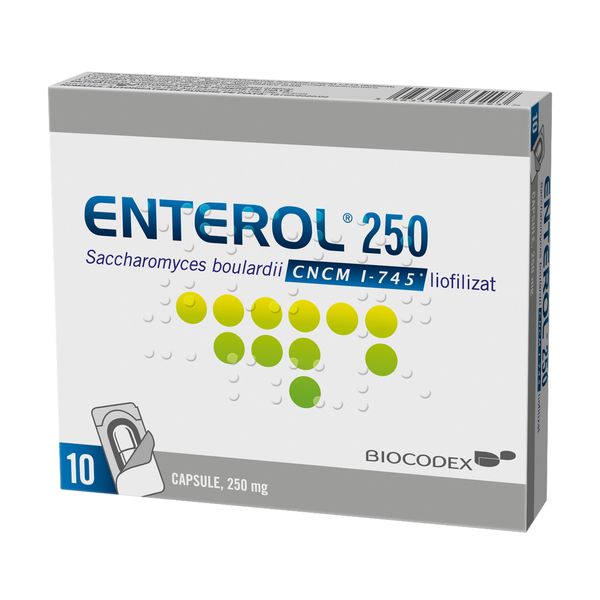 Poza produs Enterol 250 mg, Biocodex | 10 capsule
