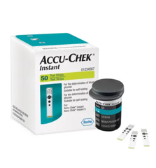 Teste de glicemie Accu Chek Instant, Roche | 50 buc