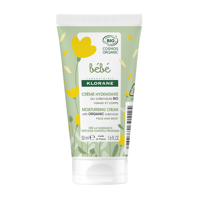 Poza produs Crema hidratanta bio pentru corp si fata, Klorane Bebe | 50 ml