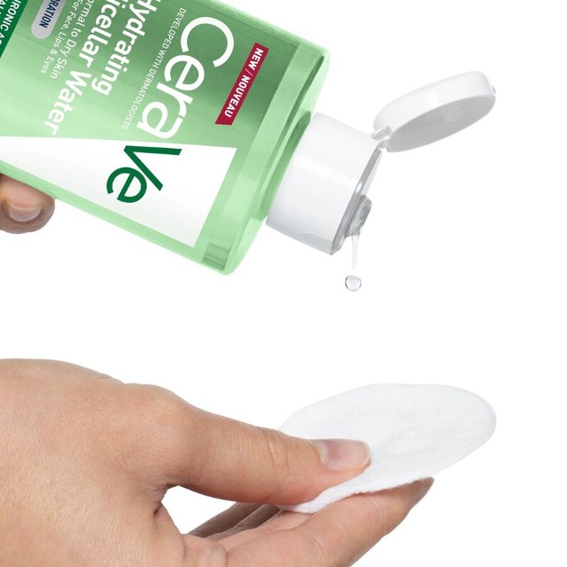Apa micelara hidratanta pentru ten Normal si Uscat, Cerave | 400 ml — poza produs 2/7