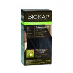 Vopsea de par Black 1.0 Nutricolor, Biokap | 140 ml