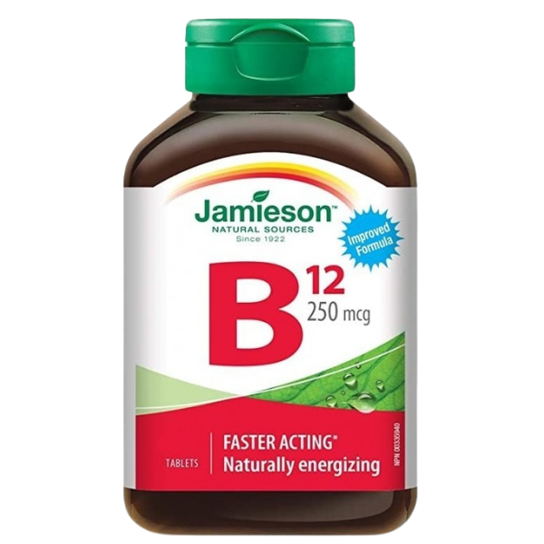 Poza produs Vitamina B12 250 mcg cu absorbtie rapida, Jamieson | 35 tablete
