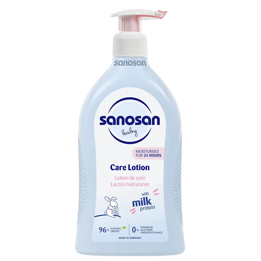 Poza produs Lotiune de ingrijire pentru bebelusi, Sanosan Baby | 500 ml