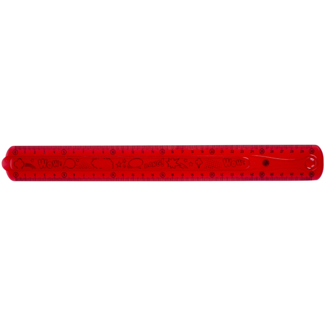 Poza produs Rigla FLEXI diverse culori, Astra | 30 cm