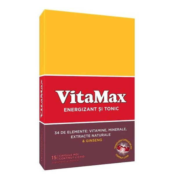 Poza produs Vitamax | 15 capsule moi