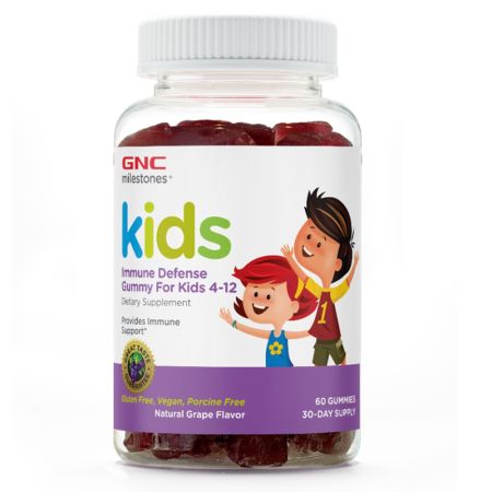Poza produs GNC Milestones Kids Immune Defense Gummy | 60 Jeleuri