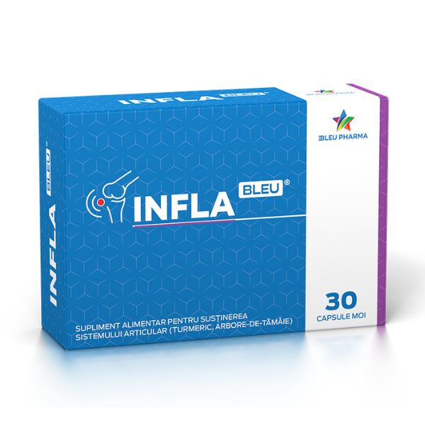 Poza produs Infla Bleu, Bleu Pharma | 30 capsule moi