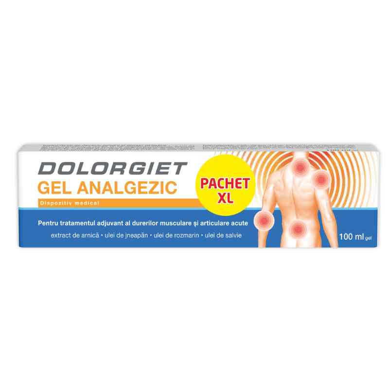 Poza produs Dolorgiet gel analgezic , pachet XL, NP Pharma | 100 ml