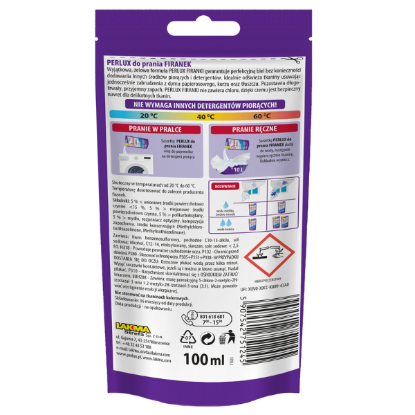 Poza produs Gel curatare perdele Perlux, Lakma | 100 ml
