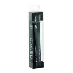 Set 2 periute de dinti Black is White, Curaprox | 1 set