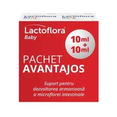 actoflora Baby picaturi, pachet 1+1, Stada | 10+10 ml