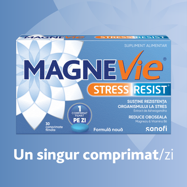 Poza produs MagneVie Stress Resist, Sanofi | 30 comprimate