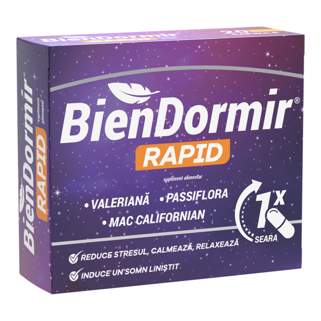 Poza produs Bien Dormir Rapid, Fiterman Pharma | 20 capsule