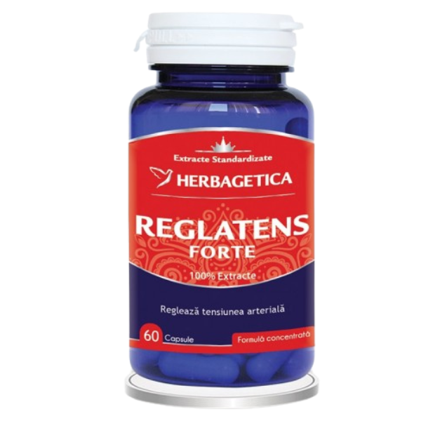Poza produs Reglatens Forte, Herbagetica | 60 capsule