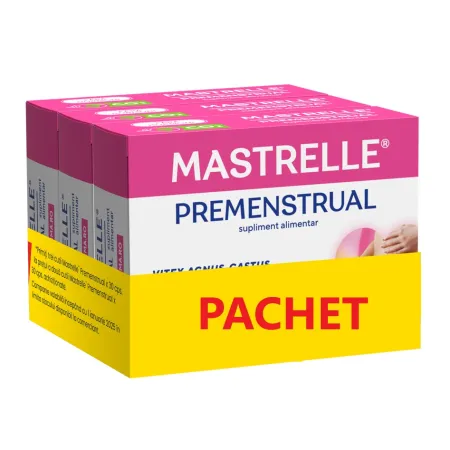 Poza produs Mastrelle Premenstrual, pachet avantajos 3 la pret de 2, Fiterman Pharma | 30 compr