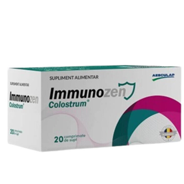 Poza produs Immunozen Colostrum, Aesculap | 20 comprimate masticabile