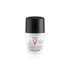 Vichy Homme Deodorant roll-on antiperspirant pentru barbati 48h anti-urme | 50 ml