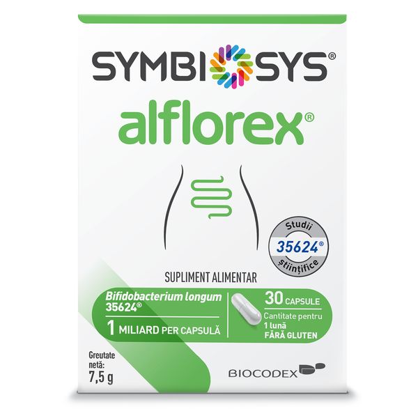 Poza produs Symbiosys Aflorex, Biocodex | 30 capsule