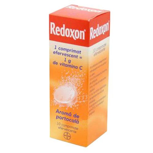 Poza produs Redoxon cu aroma de portocale 1000 mg, Bayer | 30 comprimate efervescente