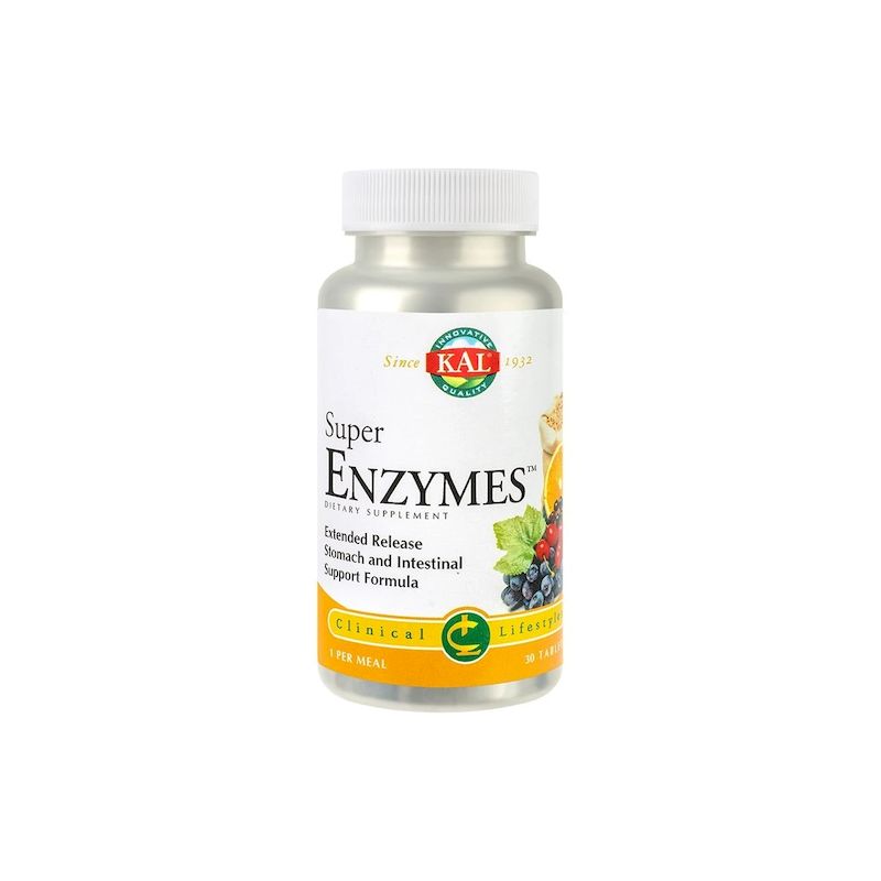 Poza produs Kal Super Enzymes | 30 tablete