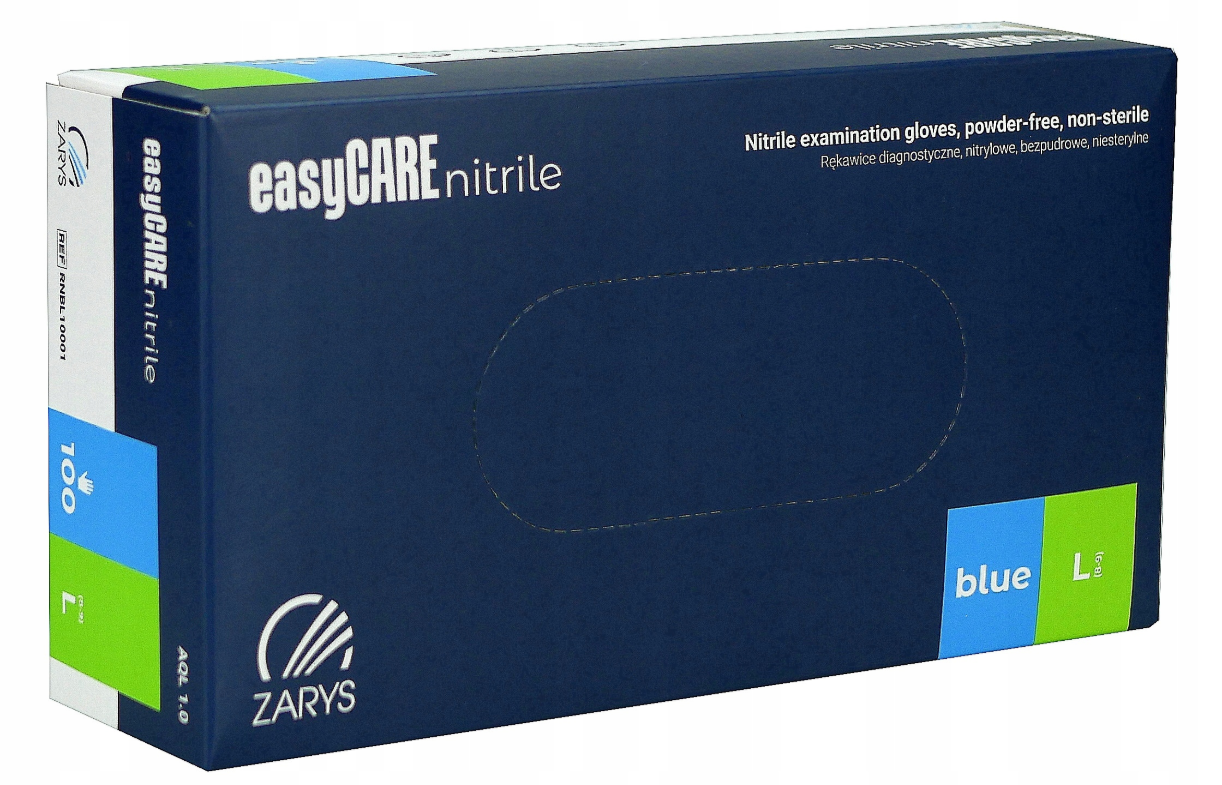 Poza produs Manusi Nitril Easy Care, marimea L, Zarys | 100 buc.