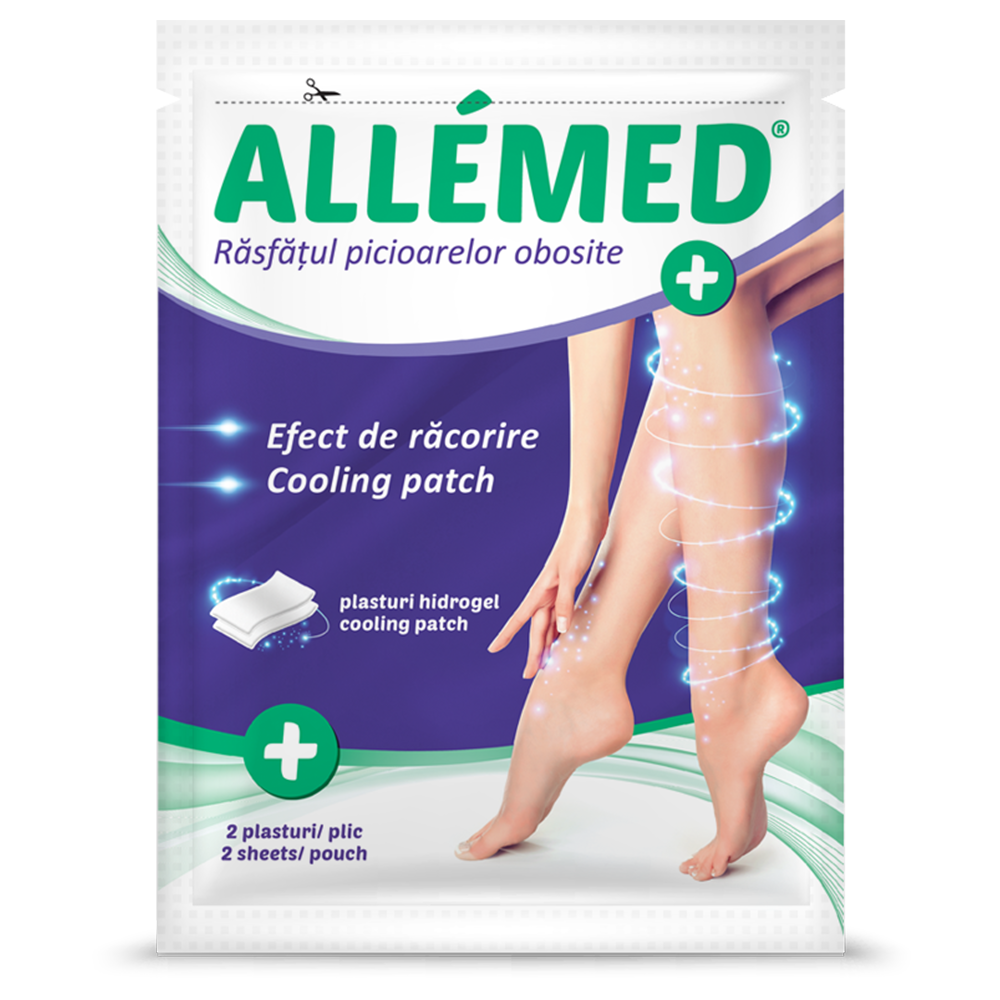 Poza produs Allemed plasturi hidrogel, Fiterman | 2 plasturi