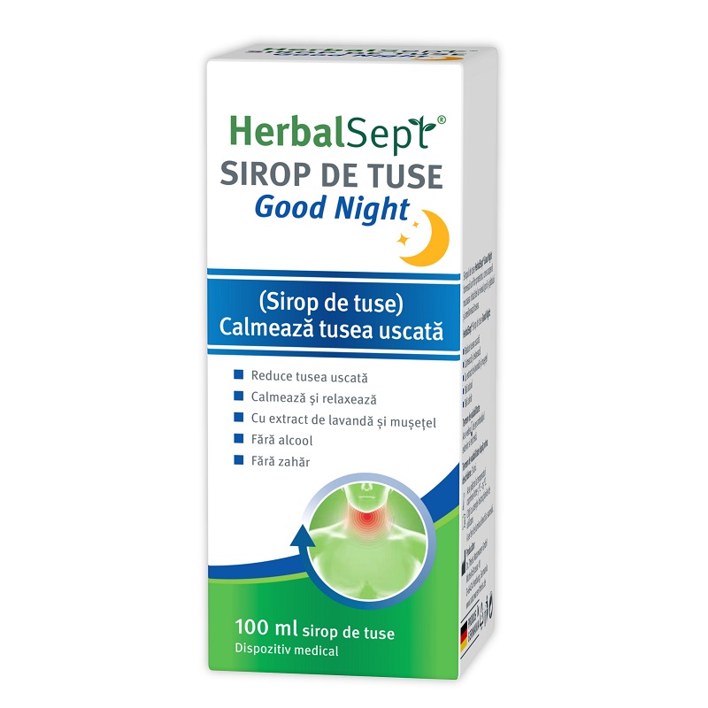 Poza produs HerbalSept GOOD NIGHT sirop, Theiss Naturwaren | 100 ml