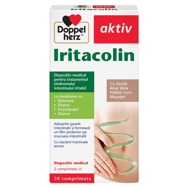 Iritacolin, Doppelherz Aktiv | 30 comprimate — poza produs 1/4