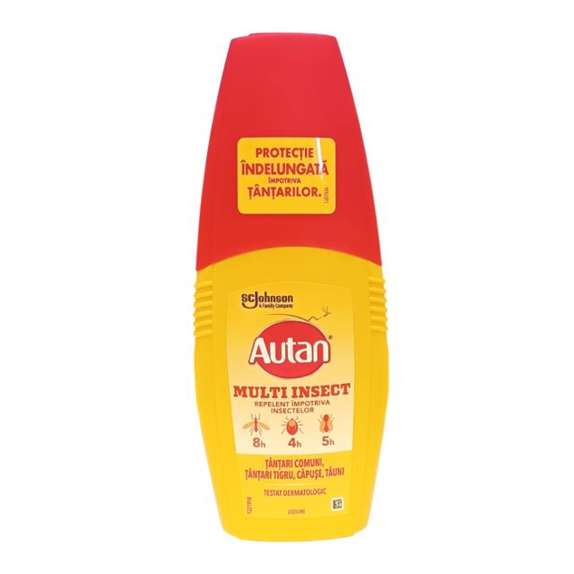 Poza produs Lotiune anti-intepaturi insecte Multi Insect, Autan | 100 ml