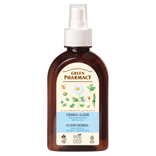 Poza produs Elixir par vopsit si fragil, Green Pharmacy | 250 ml