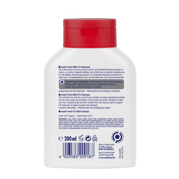 Sampon cu uree 5%, Numismed | 200 ml — poza produs 2/2