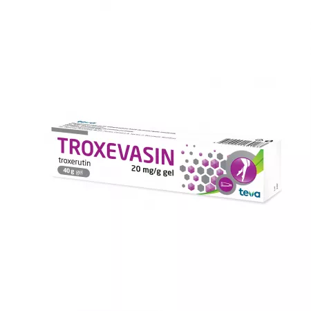 Poza produs Troxevasin gel 20 mg/g, Teva Pharmaceuticals | 40 g