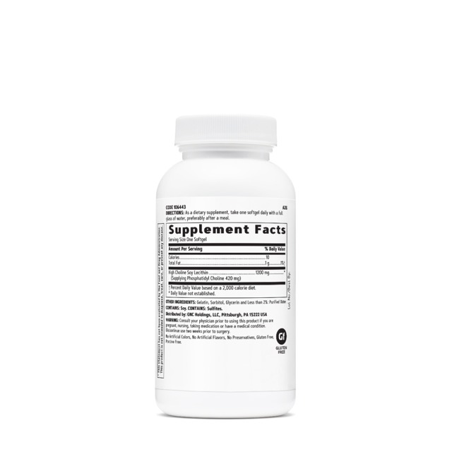 Poza produs Triple Lecithin 1200 mg, GNC | 30 capsule moi