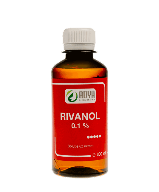 Poza produs Rivanol 0,1%, Adya Green Pharma | 200 ml