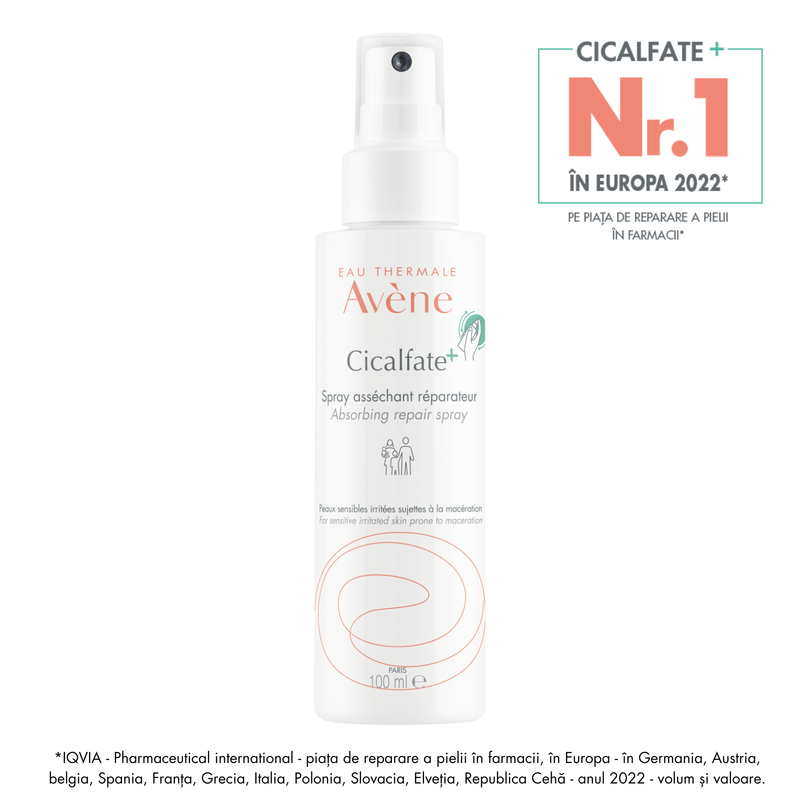 Poza produs Avene Cicalfate Spray reparator absorbant | 100 ml