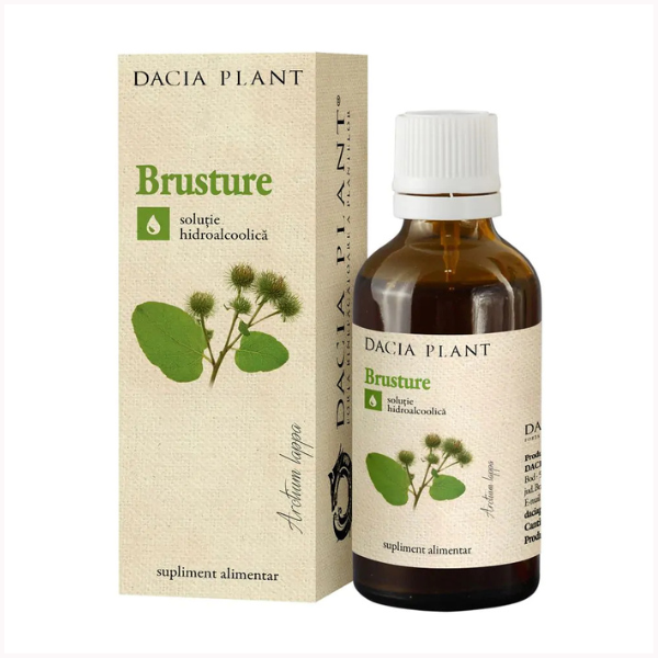 Poza produs Tinctura Brusture, Dacia Plant | 50 ml