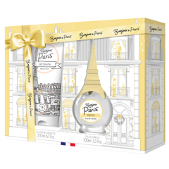 Set cadou dama Bonjour de Paris Fruite, Corania | EDP 100 ml + gel de dus 250 ml