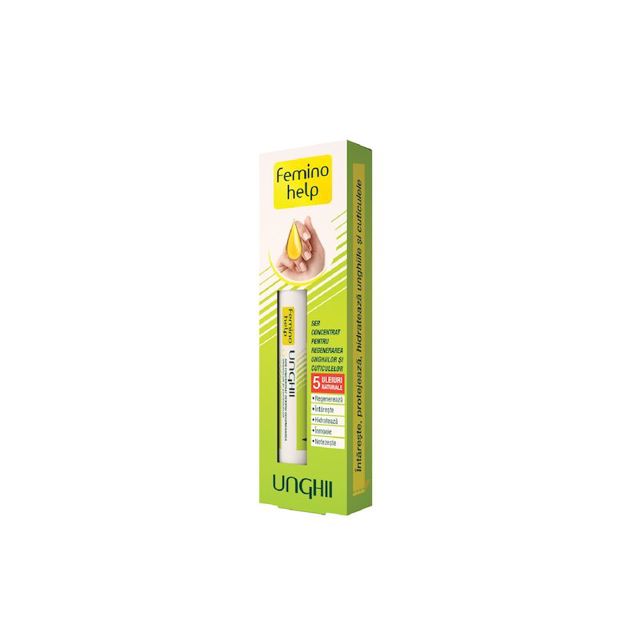 Poza produs Feminohelp Ser pentru unghii si cuticule | 2 ml