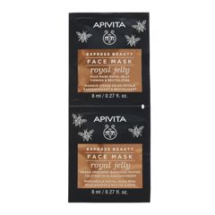 Masca de fata pentru fermitate cu laptisor de matca, Apivita | 2 x 8 ml