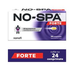 No-Spa Forte 80 mg, Opella Healthcare | 24 comprimate