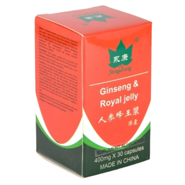 Poza produs Ginseng si Royal Jelly, Yong Kang | 30 capsule