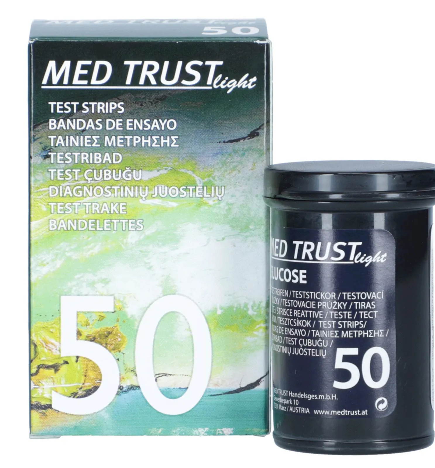 Poza produs Teste de glicemie Wellion Calla Light, Med Trust | 50 buc