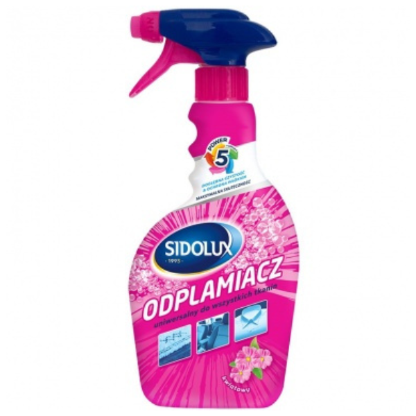 Poza produs Spray indepartare pete pentru toate tipurile de tesaturi Sidolux, Lakma | 500 ml