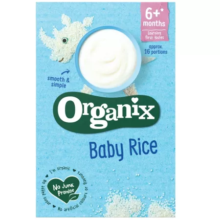 Poza produs Orez Bio pentru bebelusi 6+ luni, Organix | 100 g