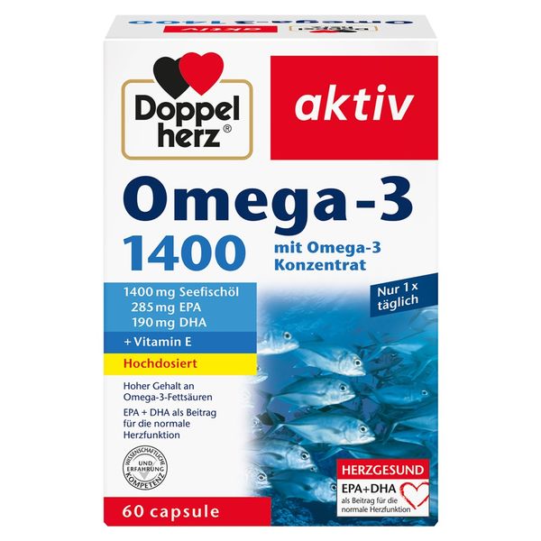 Poza produs Omega 3, 1400 mg, Doppelherz Aktiv | 60 capsule