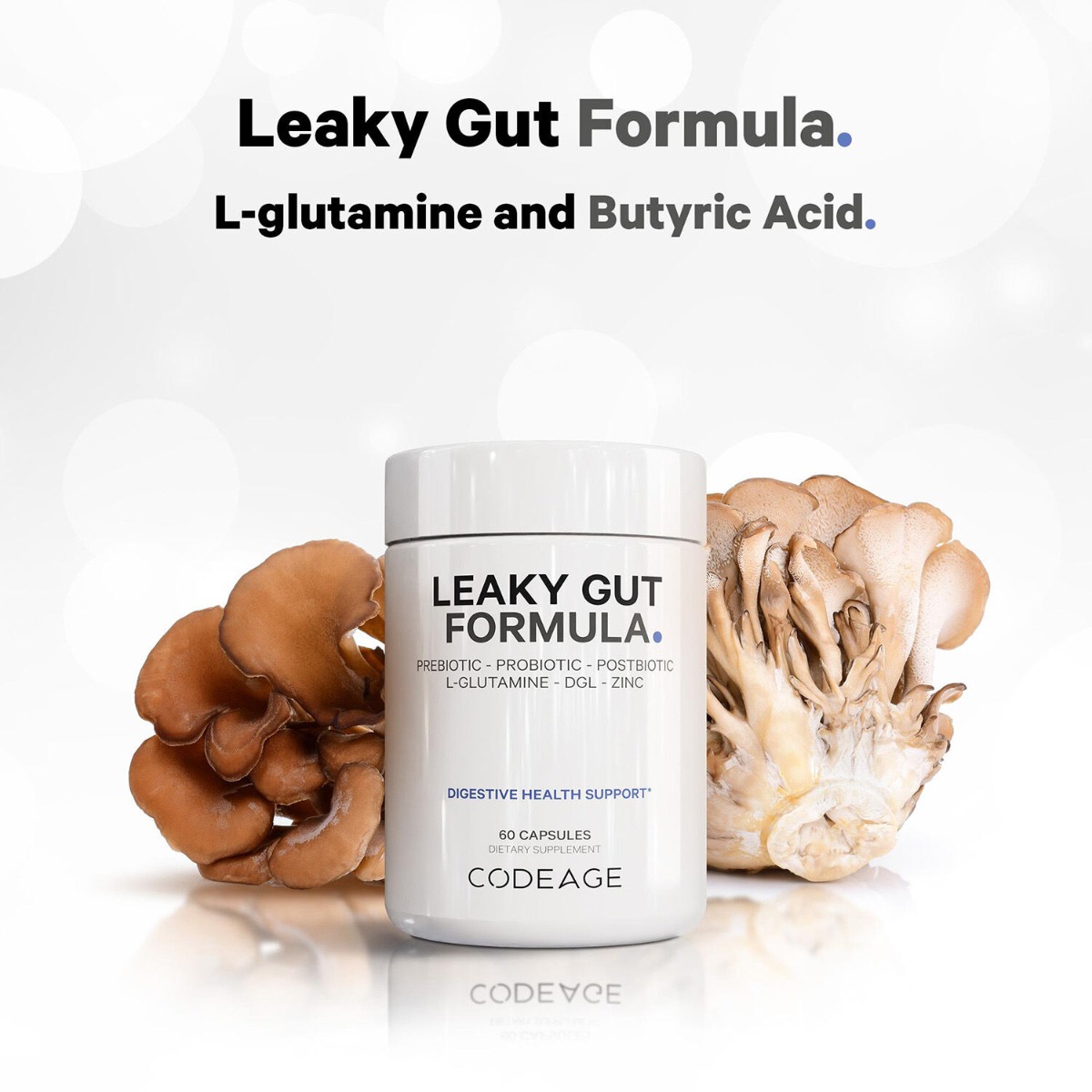 Poza produs GNC CODEAGE LEAKY GUT FORMULA 60CAPS 585067