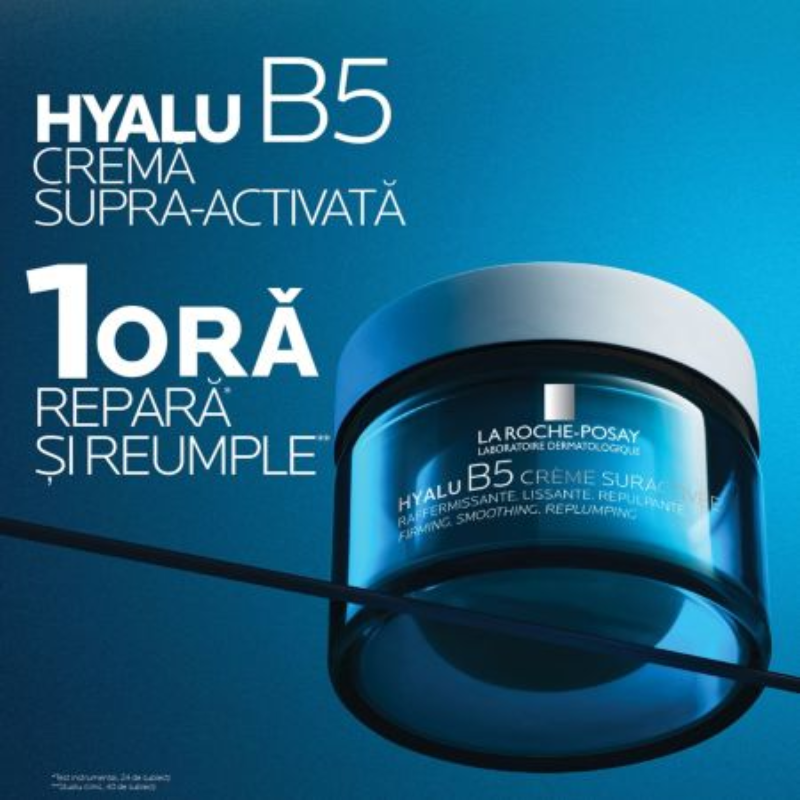 Poza produs Crema supra-activata cu Acid Hialuronic HYALU B5 , La Roche-Posay | 50 ml