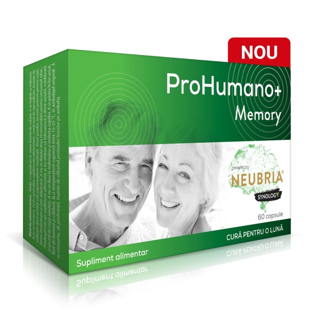 Poza produs ProHumano+ Memory, Pharmalinea | 60 capsule